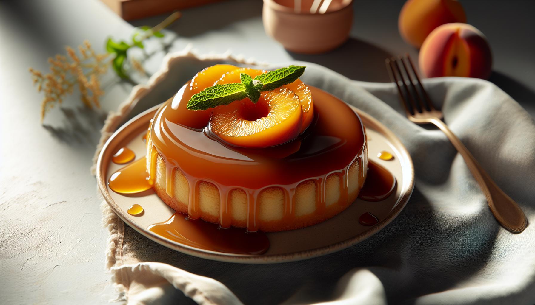 Elevate Your Desserts with Easy Fresh Peach Topping
